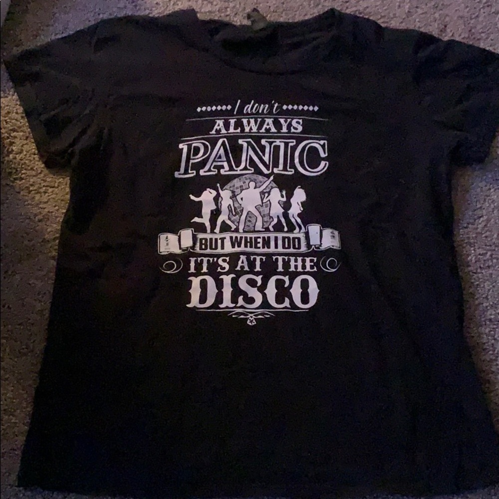 Black Panic! At The Disco t-shirt